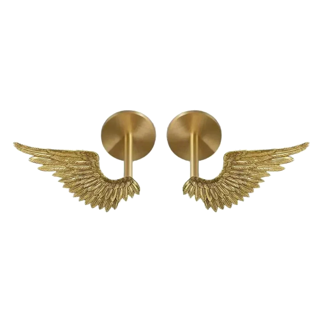 Maison Couture - Set Cột Màn Đồng Brasson Angel Wings Brass Curtain Holdbacks - CẬU HAI HOME DECOR