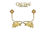 Maison Couture - Set Cột Màn Đồng - Golden Barocco Curtain Holdbacks-RÈM & MÀN CHE-CẬU HAI HOME DECOR