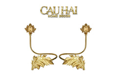 Maison Couture - Set Cột Màn Đồng - Golden Barocco Curtain Holdbacks-RÈM & MÀN CHE-CẬU HAI HOME DECOR