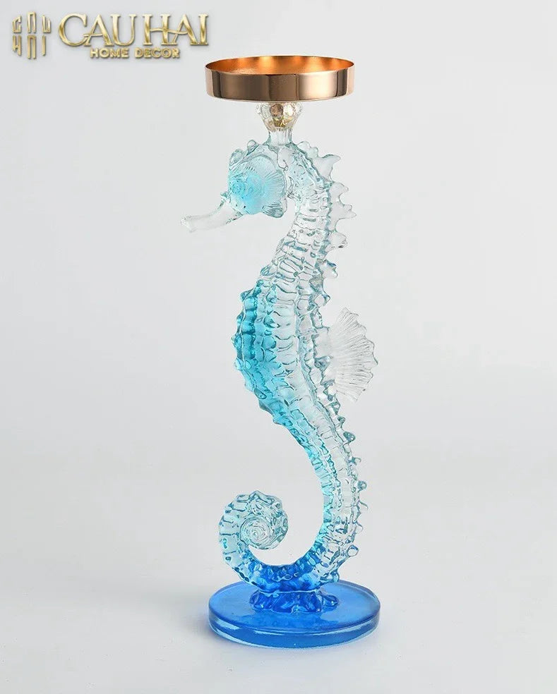 Maison Couture - Set Đế Nến Seahorse Duo-ĐẾ NẾN-CẬU HAI HOME DECOR