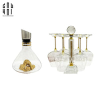 Maison Couture - Set Decanter Pha Lê Hilton Premium 660Ml-BÌNH RƯỢU-CẬU HAI HOME DECOR