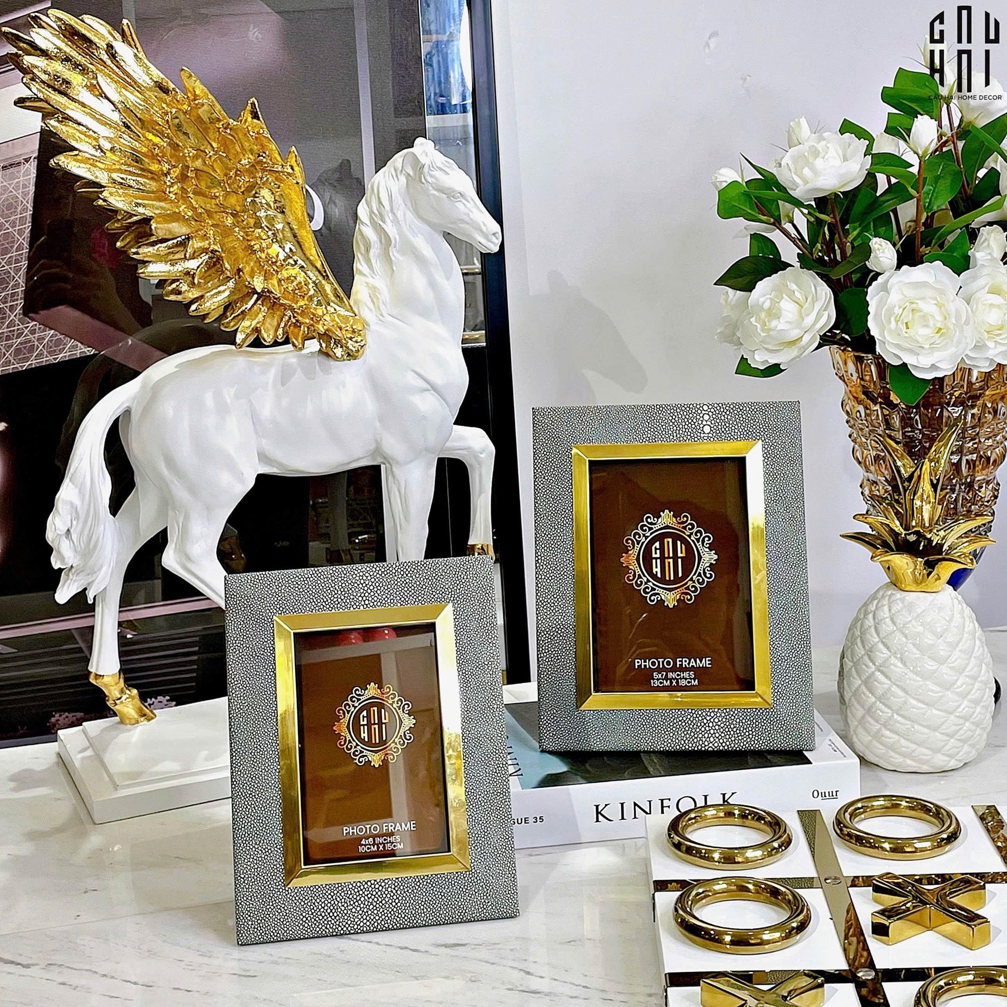Maison Couture - Set Khung Ảnh Da Leather Tiffany Élégance-KHUNG ẢNH-CẬU HAI HOME DECOR