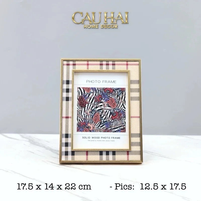 Maison Couture - Set Khung Ảnh Vintage Check Heritage-TƯỢNG TRANG TRÍ-CẬU HAI HOME DECOR