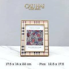 Maison Couture - Set Khung Ảnh Vintage Check Heritage-TƯỢNG TRANG TRÍ-CẬU HAI HOME DECOR