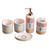 Maison Couture - Set Nhà Tắm 5 Món H Class Tressé Harnais Équestre Bathroom Vanities - CẬU HAI HOME DECOR