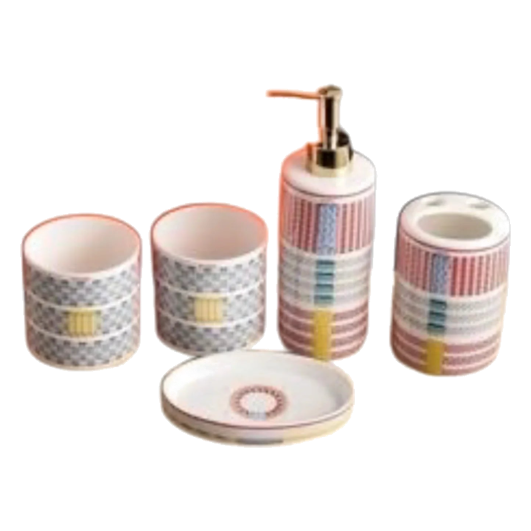 Maison Couture - Set Nhà Tắm 5 Món H Class Tressé Harnais Équestre Bathroom Vanities - CẬU HAI HOME DECOR