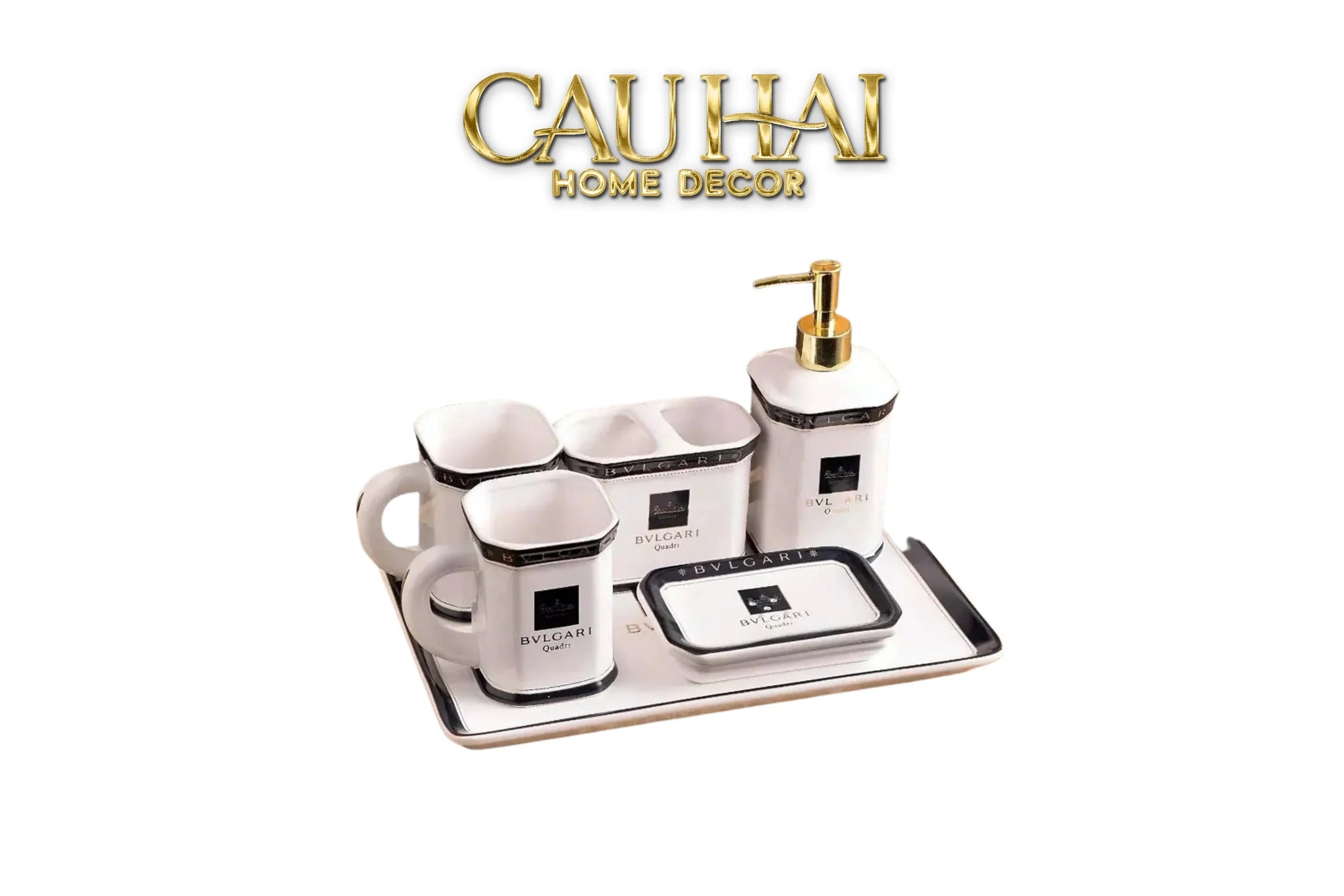 Maison Couture - Set Nhà Tắm BVL Class Belle Vie Luxe Prestige Bathroom Vanity 6pcs-Set nhà tắm bathroom vanities-CẬU HAI HOME DECOR