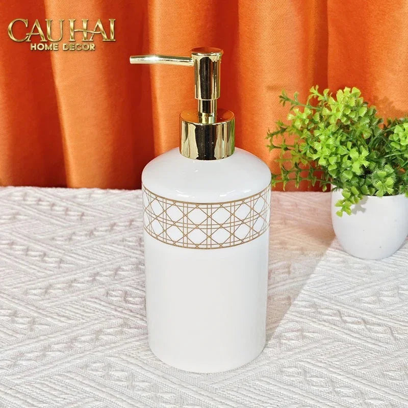 Maison Couture - Set Nhà Tắm D.O Blanc D'Ivoir Cannage Minimal Bathroom Vanity 4Pcs-Set nhà tắm bathroom vanities-CẬU HAI HOME DECOR