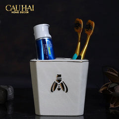 Maison Couture - Set Nhà Tắm G Class Élégance Miel Doré – Golden Queen Bee 5Pcs-Set nhà tắm bathroom vanities-CẬU HAI HOME DECOR