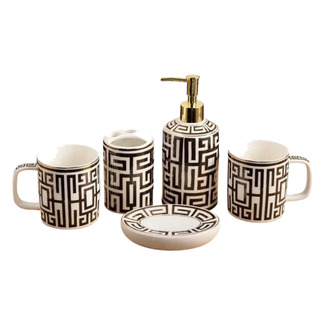 Maison Couture - Set Nhà Tắm GVC Class Symmetry Code · Intellectual Chic Bathroom Vanity 5Pcs-Set nhà tắm bathroom vanities-CẬU HAI HOME DECOR
