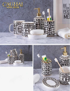 Maison Couture - Set Nhà Tắm GVC Class Symmetry Code · Intellectual Chic Bathroom Vanity 5Pcs-Set nhà tắm bathroom vanities-CẬU HAI HOME DECOR