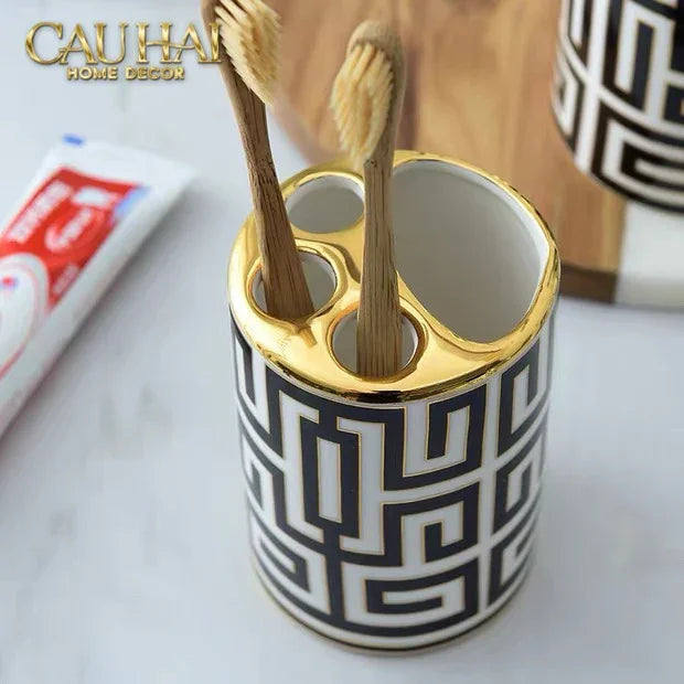 Maison Couture - Set Nhà Tắm GVC Class Symmetry Code · Intellectual Chic Bathroom Vanity 5Pcs-Set nhà tắm bathroom vanities-CẬU HAI HOME DECOR