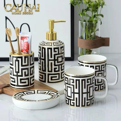 Maison Couture - Set Nhà Tắm GVC Class Symmetry Code · Intellectual Chic Bathroom Vanity 5Pcs-Set nhà tắm bathroom vanities-CẬU HAI HOME DECOR