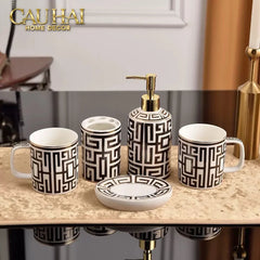 Maison Couture - Set Nhà Tắm GVC Class Symmetry Code · Intellectual Chic Bathroom Vanity 5Pcs-Set nhà tắm bathroom vanities-CẬU HAI HOME DECOR