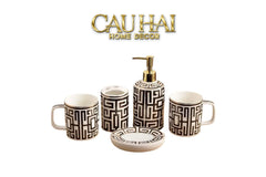 Maison Couture - Set Nhà Tắm GVC Class Symmetry Code · Intellectual Chic Bathroom Vanity 5Pcs-Set nhà tắm bathroom vanities-CẬU HAI HOME DECOR