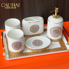 Maison Couture - Set Nhà Tắm H Class Oriental Héritage Cheval Premium 5Pcs Bathroom Vanities-Set nhà tắm bathroom vanities-CẬU HAI HOME DECOR