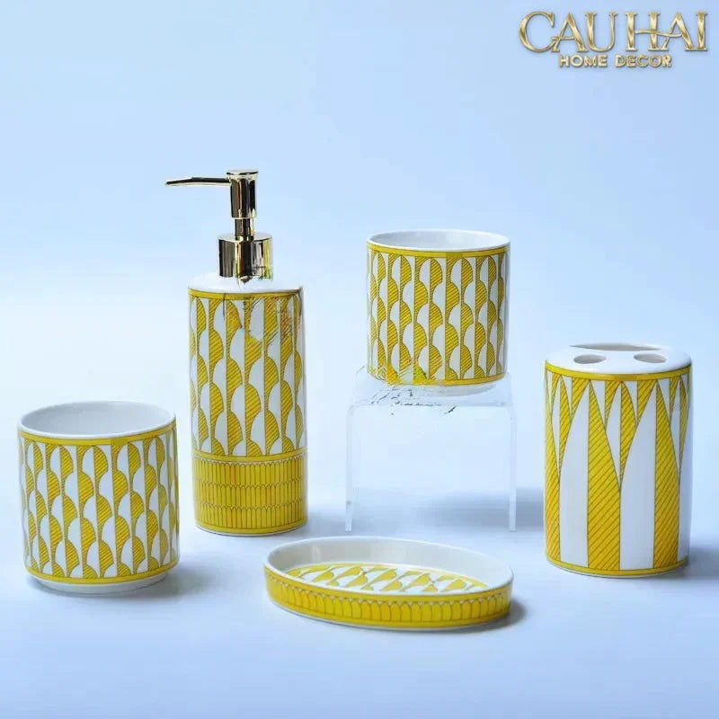 Maison Couture - Set Nhà Tắm H Class Oriental Héritage Cheval Premium 5Pcs Bathroom Vanities-Set nhà tắm bathroom vanities-Đối tác tại Trung Quốc theo từng đơn đặt hàng-CẬU HAI HOME DECOR