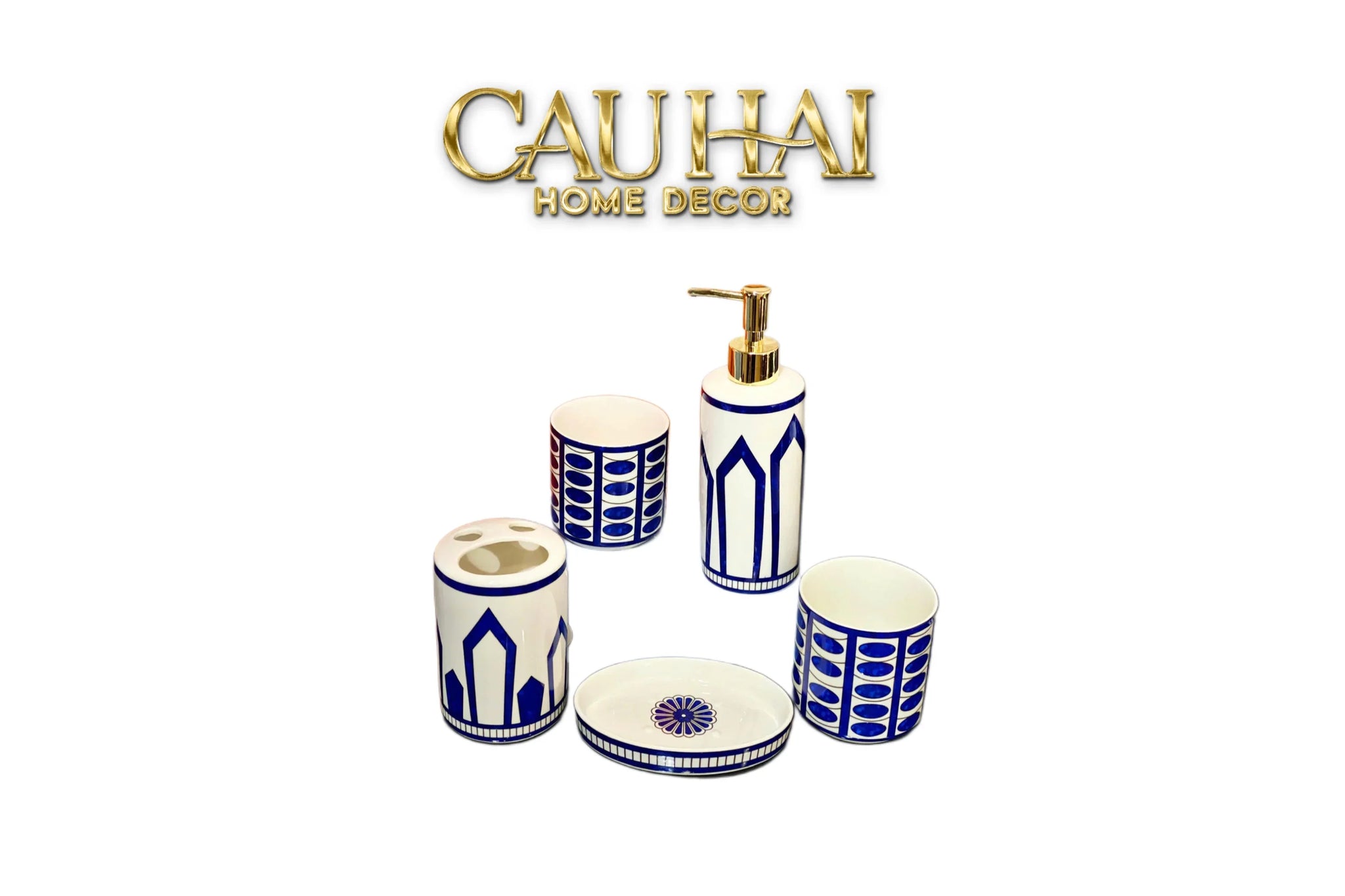 Maison Couture - Set Nhà Tắm H Class Royale Blue Château Bathroom Vanity-Set nhà tắm bathroom vanities-CẬU HAI HOME DECOR