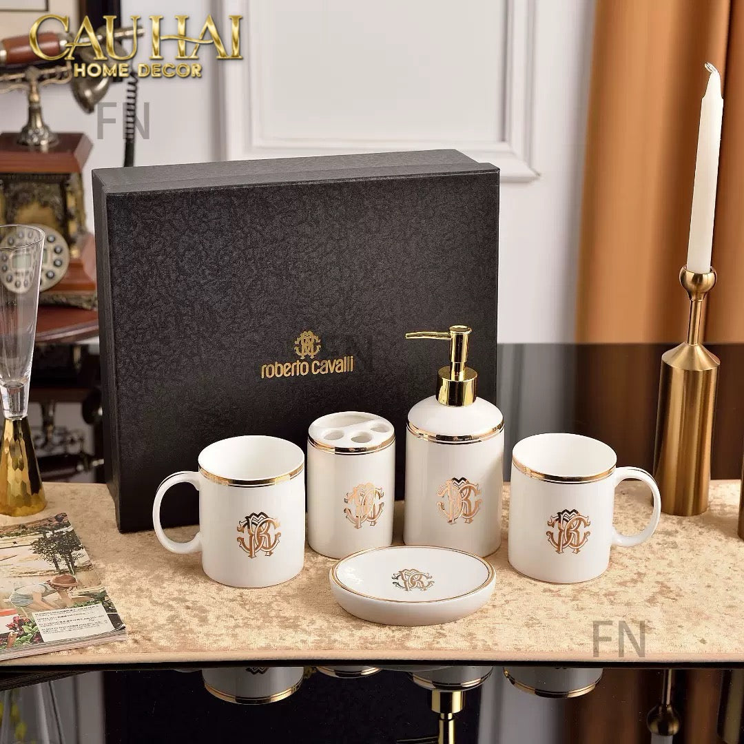 Maison Couture - Set Nhà Tắm RC Class Renaissance Cavalli D’Ivoire 5Pcs Bathroom Vanity-Set nhà tắm bathroom vanities-CẬU HAI HOME DECOR