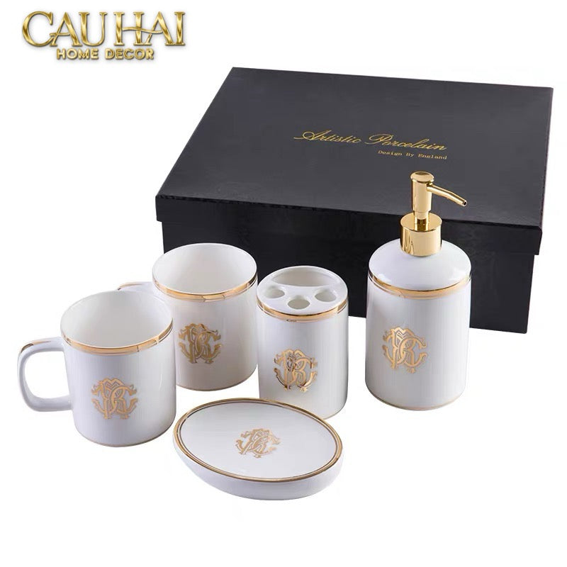 Maison Couture - Set Nhà Tắm RC Class Renaissance Cavalli D’Ivoire 5Pcs Bathroom Vanity-Set nhà tắm bathroom vanities-CẬU HAI HOME DECOR