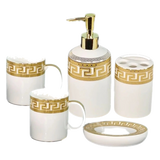 Maison Couture - Set Nhà Tắm V Class Medusa Golden Greek Key Bathroom Vanity 5Pcs-Set nhà tắm bathroom vanities-Đối tác tại Trung Quốc theo từng đơn đặt hàng-CẬU HAI HOME DECOR