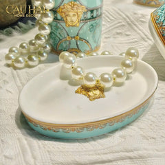 Maison Couture - Set Nhà Tắm V Class Medusa Scala Del Palazzo . 5Pcs Bathroom Vanities-PHỤ KIỆN NHÀ TẮM-CẬU HAI HOME DECOR