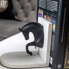 Maison Couture - Set Tượng Chặn Sách Troy Marble Stone Bookend 14x15-SÁCH TRANG TRÍ-CẬU HAI HOME DECOR