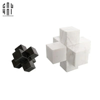 Maison Couture - Set Tượng Marble Cross Reflection - Ss25-TƯỢNG TRANG TRÍ-CẬU HAI HOME DECOR