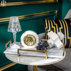 Maison Couture - Set Tượng Marble Cross Reflection - Ss25-CẬU HAI HOME DECOR