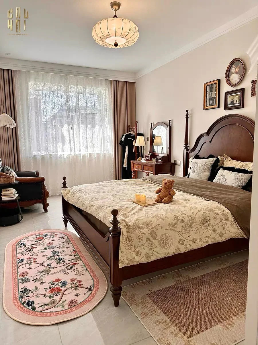 Maison Couture - Thảm Bed Sợi Polyfiber 80X180 La Muse Privé Bedding Rugs-THẢM TRÒN - THẢM BED-CẬU HAI HOME DECOR
