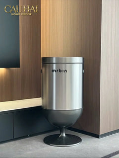 Maison Couture - Thùng Rác Cảm Biến Premium Blanc Coupe de Mr Bin 20L - Auto Lid D32 H61-Thùng Rác-CẬU HAI HOME DECOR