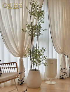 Maison Couture - Thùng Rác Cảm Biến Premium Blanc Coupe de Mr Bin 20L - Auto Lid D32 H61-Thùng Rác-CẬU HAI HOME DECOR