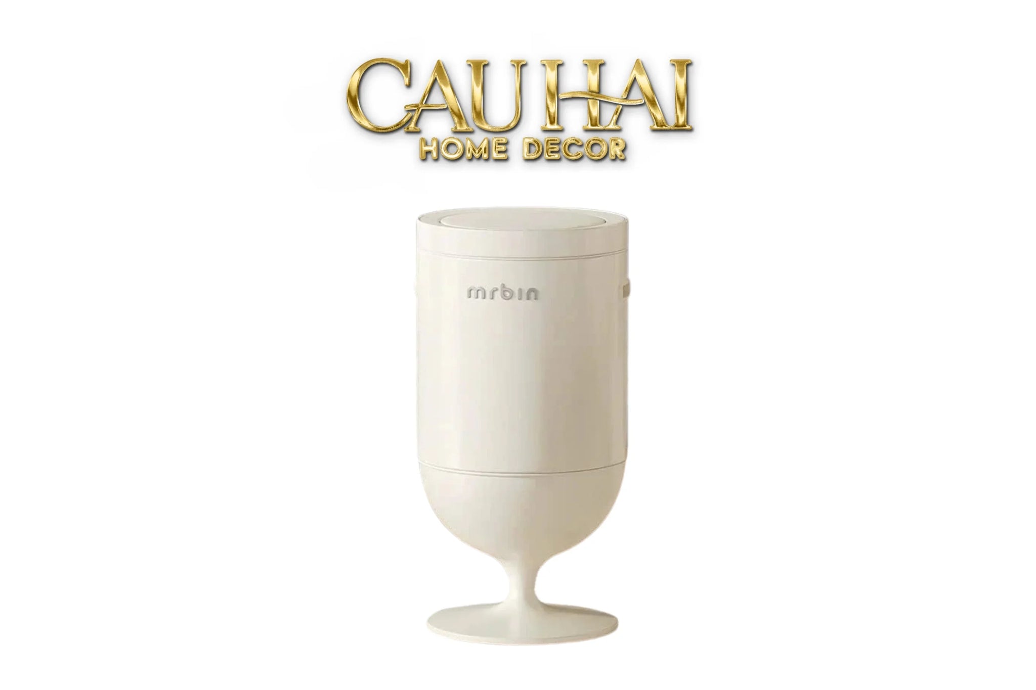Maison Couture - Thùng Rác Cảm Biến Premium Blanc Coupe de Mr Bin 20L - Auto Lid D32 H61-Thùng Rác-CẬU HAI HOME DECOR