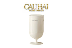 Maison Couture - Thùng Rác Cảm Biến Premium Blanc Coupe de Mr Bin 20L - Auto Lid D32 H61-Thùng Rác-CẬU HAI HOME DECOR