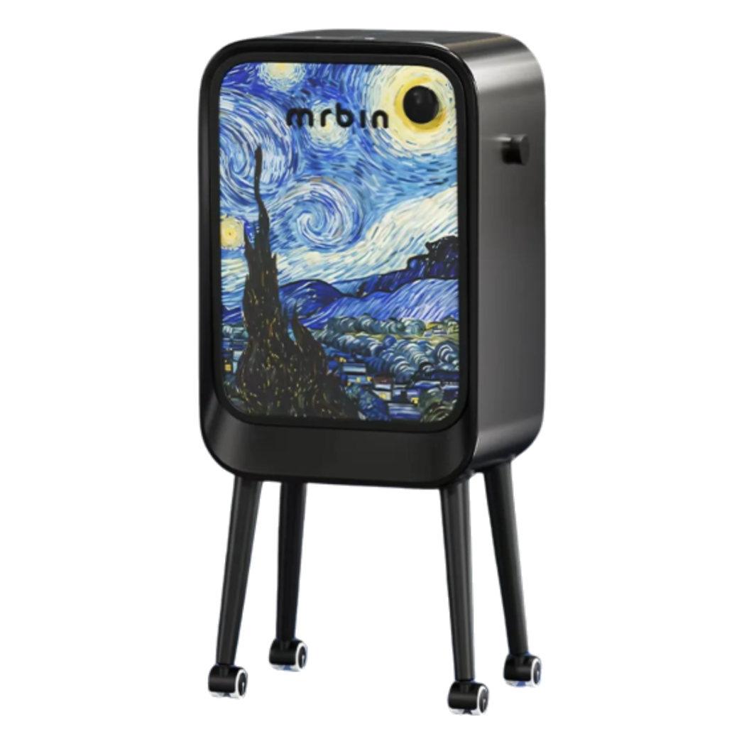 Maison Couture - Thùng Rác Mr Bin Automatic TV Van Gogh Version Limited 20L 31.4x65