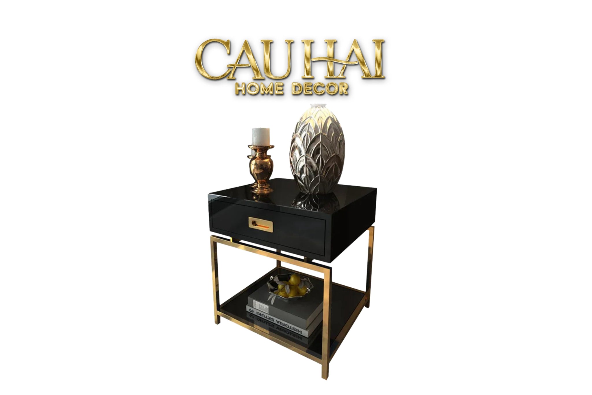 Maison Couture - Tủ Đầu Giường Cao Cấp Alure Premium 2K 48x55x60-TƯỢNG TRANG TRÍ-CẬU HAI HOME DECOR