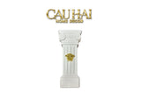 Maison Couture - Tượng Bình Hoa Cột La Mã Mythology Ionic Medusa Roman Column H43-TƯỢNG TRANG TRÍ-CẬU HAI HOME DECOR