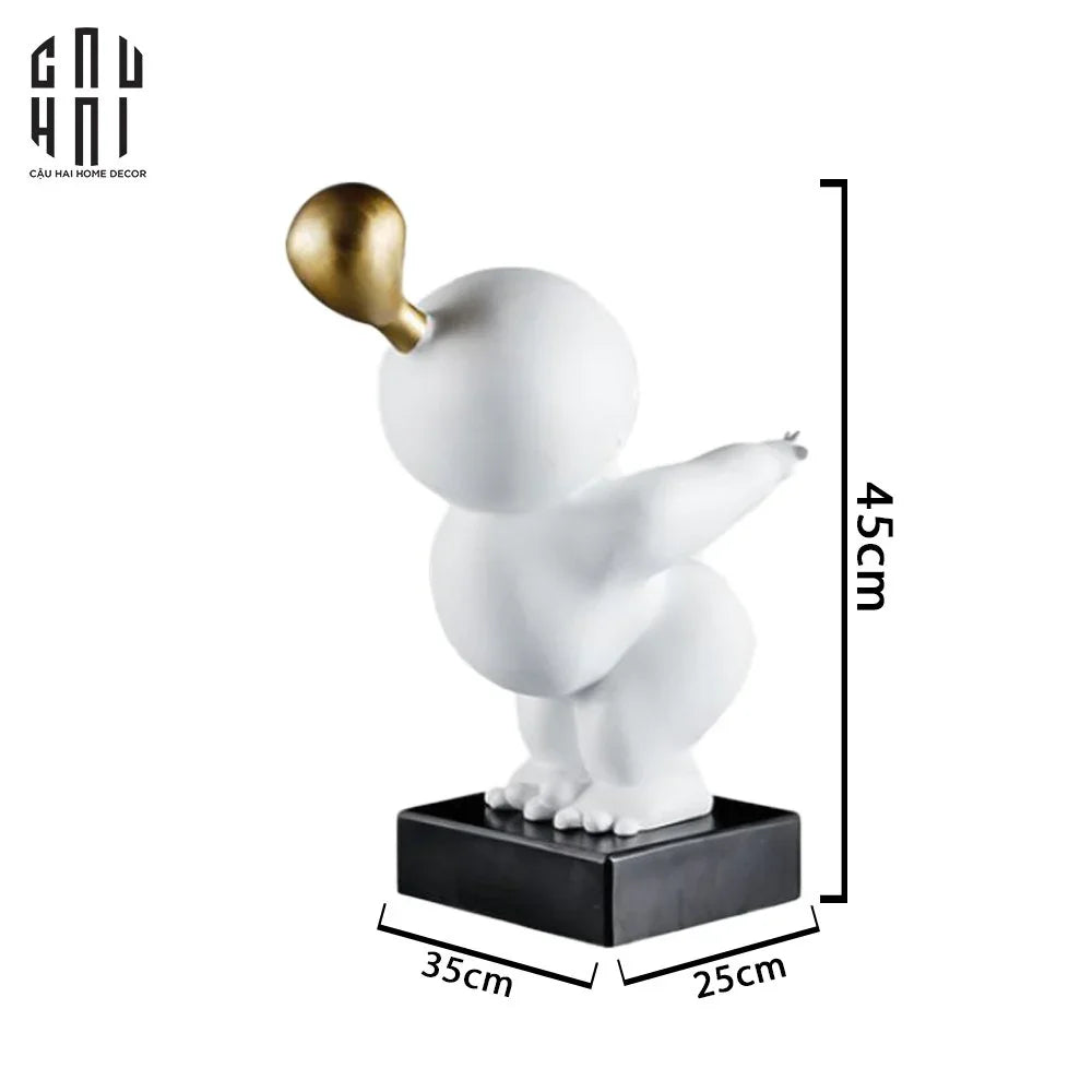 Maison Couture - Tượng Bobby Fw25-TƯỢNG TRANG TRÍ-CẬU HAI HOME DECOR