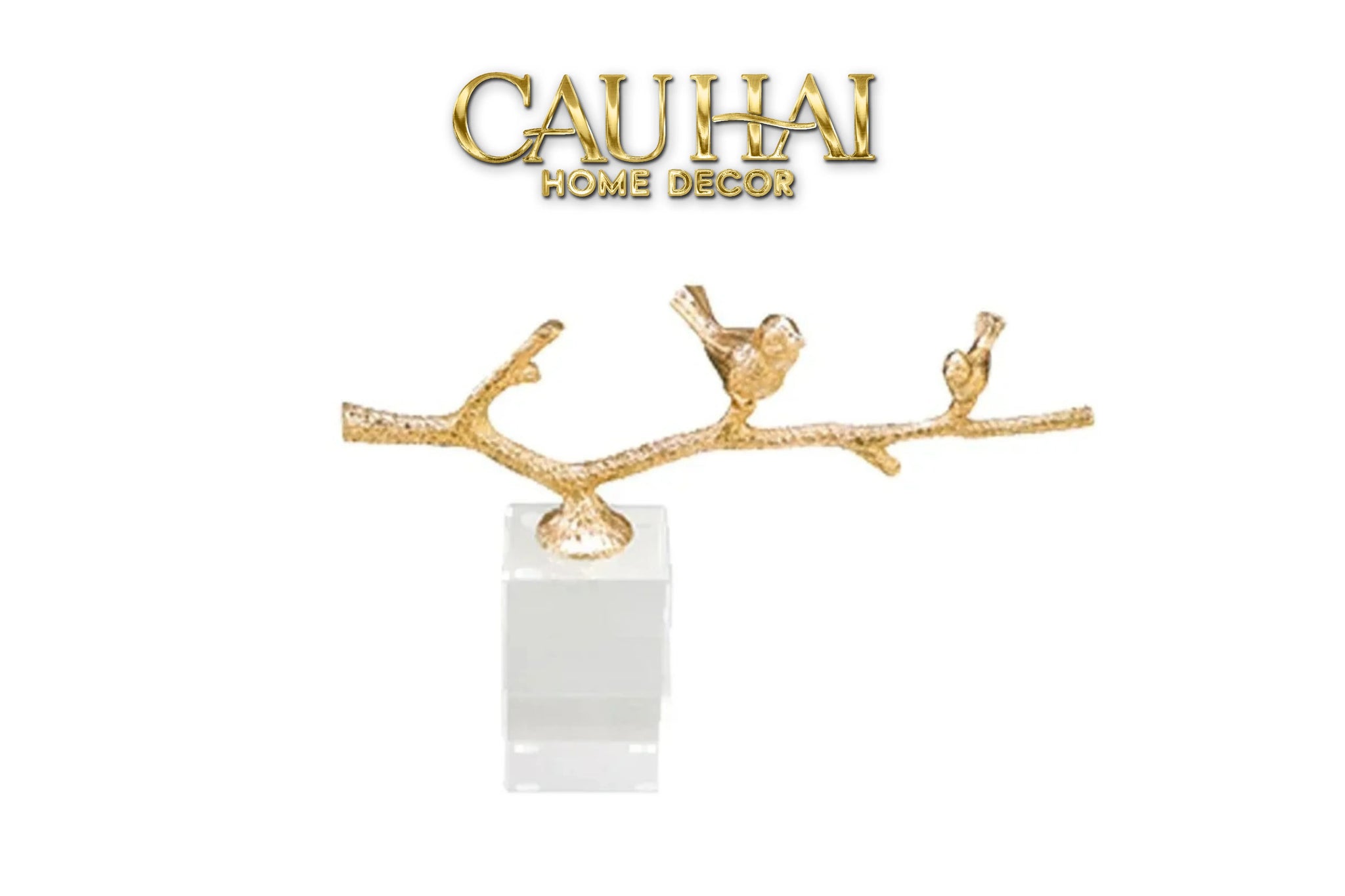 Maison Couture - Tượng Brasson Crystal Four Seasons Bird Ss25-TƯỢNG TRANG TRÍ-CẬU HAI HOME DECOR