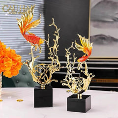Maison Couture - Tượng Cá Chép Vượt Vũ Môn Coralia Impériale Ss25-TƯỢNG TRANG TRÍ-CẬU HAI HOME DECOR
