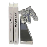 Maison Couture - Tượng Chặn Sách Đơn - Ngựa Pha Lê Cristalleries Cheval Bookend-SÁCH TRANG TRÍ-Đối tác tại Trung Quốc theo từng đơn đặt hàng-CẬU HAI HOME DECOR