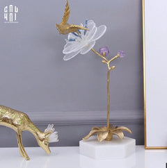 Maison Couture - Tượng Chim Hoàng Yến Embrace Canari Ss25-TƯỢNG TRANG TRÍ-CẬU HAI HOME DECOR