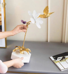 Maison Couture - Tượng Chim Hoàng Yến Embrace Canari Ss25-TƯỢNG TRANG TRÍ-CẬU HAI HOME DECOR