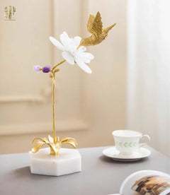 Maison Couture - Tượng Chim Hoàng Yến Embrace Canari Ss25-TƯỢNG TRANG TRÍ-CẬU HAI HOME DECOR