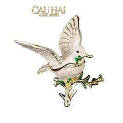 Maison Couture - Tượng Chim Persian Jewelry Box Avian Bijoux-TƯỢNG TRANG TRÍ-CẬU HAI HOME DECOR