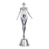 Maison Couture - Tượng Nữ Thần Ánh Sáng Futuristic Elysian Platinum Deity Hyper Pop - Cyber Illumina H207-TƯỢNG TRANG TRÍ-CẬU HAI HOME DECOR-CẬU HAI HOME DECOR