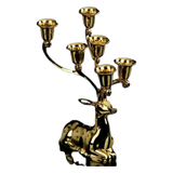 Maison Couture - Tượng Đế Nến Hươu Nằm Royal Antler Impérial Straight Ahead 26x21 - CẬU HAI HOME DECOR