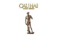 Maison Couture - Tượng Điêu Khắc Bằng Đồng David De Michelangelo 10x34-TƯỢNG TRANG TRÍ-CẬU HAI HOME DECOR