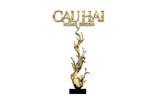 Maison Couture - Tượng Dòng Chảy Thịnh Vượng - La Montée d’Or – Golden Ascending Flow H83-TƯỢNG TRANG TRÍ-CẬU HAI HOME DECOR