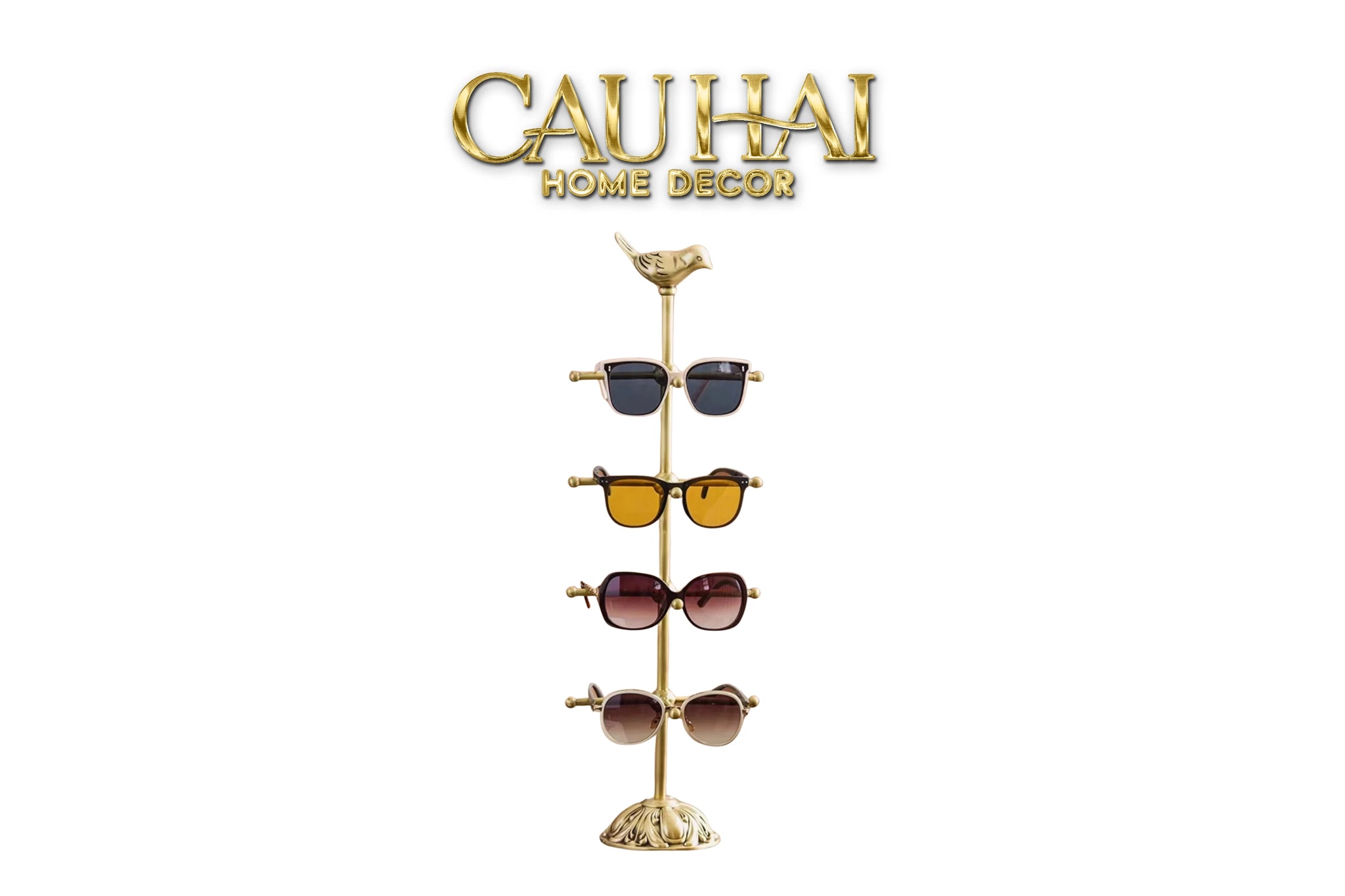 Maison Couture - Tượng Đồng Giá Kệ Treo Phụ Kiện Accessories Brasson L’Oiseau Vanity Set-CẬU HAI HOME DECOR
